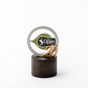 Riga Open jubilejas turnīra balva tenisā_metāla koka balva_Awards and Medal Studio