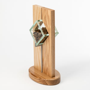 Unikāla koka stikla metāla balva_individuāla dizaina balva_Awards and Medal Studio